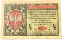 1917 1/2 marki polskiej seria B Generał