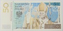 2006 50 zł złotych Jan Paweł II banknot kolekcjonerski NBP (nr 2)