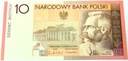 2008 10 zł złotych Niepodległość Piłsudski banknot kolekcjonerski