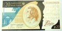 2009 20 złotych Fryderyk Chopin banknot kolekcjonerski NBP