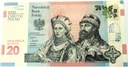 2016 20 zł złotych CHRZEST 1050 rocznica Chrztu Polski banknot