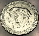 200 zł złotych 1975 XXX rocznica zwycięstwa nad faszyzmem SREBRO