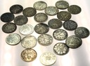 zestaw LOT Niemcy 24x 1/2 marki cesarskiej do 1918 SREBRO