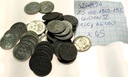 zestaw LOT Szwecja 45x 10 ore 1909-1942 Gustaw V SREBRO