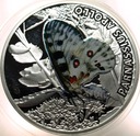 Niue 1 dolar 2010 Motyle niepylak apollo SREBRO