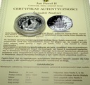 Świadek Nadziei 2009 Jan Paweł II Człowiek który zmienił Świat SREBRO