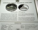 USA 1 dolar dollar 2000 Biblioteka Kongresu Amerykańskie Dolary SREBRO