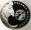 5 zł złotych 2011 Polonia Warszawa SREBRO
