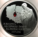 10 zł złotych 2009 Ksiądz Jerzy Popiełuszko SREBRO
