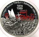 10 zł złotych 2009 Wybory 4 VI 1989 Solidarność Jan Paweł II SREBRO