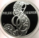 10 zł złotych 2010 Polski Sierpień 1980 Solidarność SREBRO