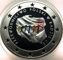 10 zł złotych 2011 Przewodnictwo Polski w Radzie UE SREBRO