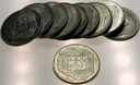 LOT zestaw 10 x 200 zł 1974 XXX lat PRL SREBRO