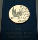 Medal Pokoju ONZ Peace Medal United Nations Oficjalny BRĄZ