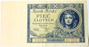 1930 5 zł Pięć złotych Ser. DR