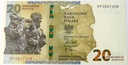 2022 20 zł Ochrona polskiej granicy wschodniej banknot kolekcjonerski (nr 1