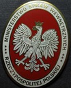 Odznaka Ministerstwo Spraw Wewnętrznych Rzeczypospolitej Polskiej MSW IIIRP