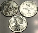 Zestaw 10000 zł 1990 1991 1992 Solidarność Konstytucja Warneńczyk