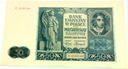1941 50 zł Pięćdziesiąt Złotych Seria E (nr 2)