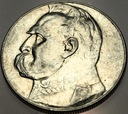 10 zł złotych 1936 Józef Piłsudski SREBRO