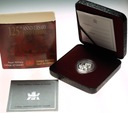 Kanada 5 centów 2001 Royal Military College 1876 CERTYFIKAT ETUI SREBRO