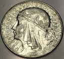 10 zł złotych 1932 Głowa Kobiety Polonia Jadwiga Babka SREBRO