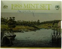 Australia 8 monet 1 cent - 2 dolary 1988 zestaw set blister rocznik