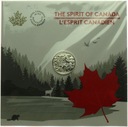 Kanada 5 dolarów 2017 The Spirit of Canada blister SREBRO