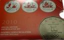 Kanada 9 monet 1 cent- 2 dolary 2010 Vancouver Olimpiada zestaw set blister