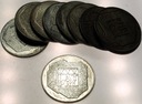 LOT zestaw 10 x 200 zł 1974 XXX lat PRL SREBRO