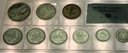 Węgry 9 monet 2 fillery - 10 forintów 1973 blister set zestaw