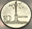 10 zł złotych 1966 MAŁA Kolumna Zygmunta Warszawa (nr 3)