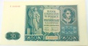 1941 50 zł Pięćdziesiąt Złotych Seria E (nr 3)