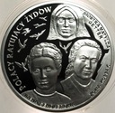 20 zł złotych 2009 Polacy Ratujący Żydów Sendlerowa Getter Kossak SREBRO