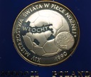 20000 zł złotych 1989 Włochy Mistrzostwa Świata 1990 ŚWIAT SREBRO