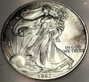 USA 1 dolar dollar 1997 American Silver Eagle uncja 1 oz SREBRO