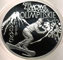 10 zł złotych 1998 Zimowe Igrzyska Nagano Japonia SREBRO
