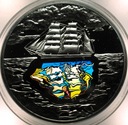 10 zł złotych 2007 Konrad Korzeniowski Joseph Conrad SREBRO