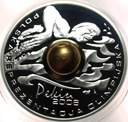 10 zł złotych 2008 Pekin Olimpiada Reprezentacja KULA SREBRO