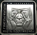 10 zł złotych 2009 Czesław Niemen KWADRAT SREBRO