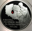 10 zł złotych 2009 Ksiądz Jerzy Popiełuszko SREBRO