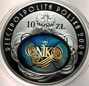 10 zł złotych 2009 NIK Najwyższa Izba Kontroli SREBRO