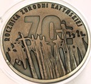 10 zł złotych 2010 Katyń 70 rocznica Zbrodni Katyńskiej SREBRO