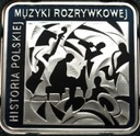 10 zł złotych 2010 Krzysztof Komeda KWADRAT SREBRO