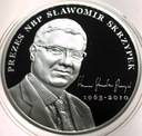 10 zł złotych 2011 Smoleńsk Sławomir Skrzypek SREBRO