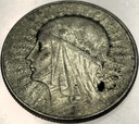 5 zł złotych 1933 Głowa Kobiety Polonia Jadwiga Babka SREBRO (nr 1)