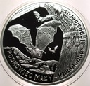 20 zł złotych 2010 Podkowiec Mały nietoperz Zwierzęta Świata SREBRO