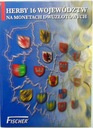 Album Klaser z monetami 2 zł złote Herby Województw