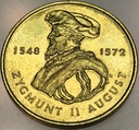 2 zł złote 1996 Zygmunt II August RZADKA
