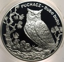 20 zł złotych 2005 Puchacz Zwierzęta Świata SREBRO